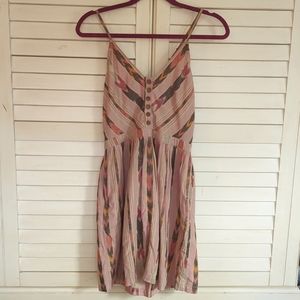 Women's Ecote earth tone mini dress size M